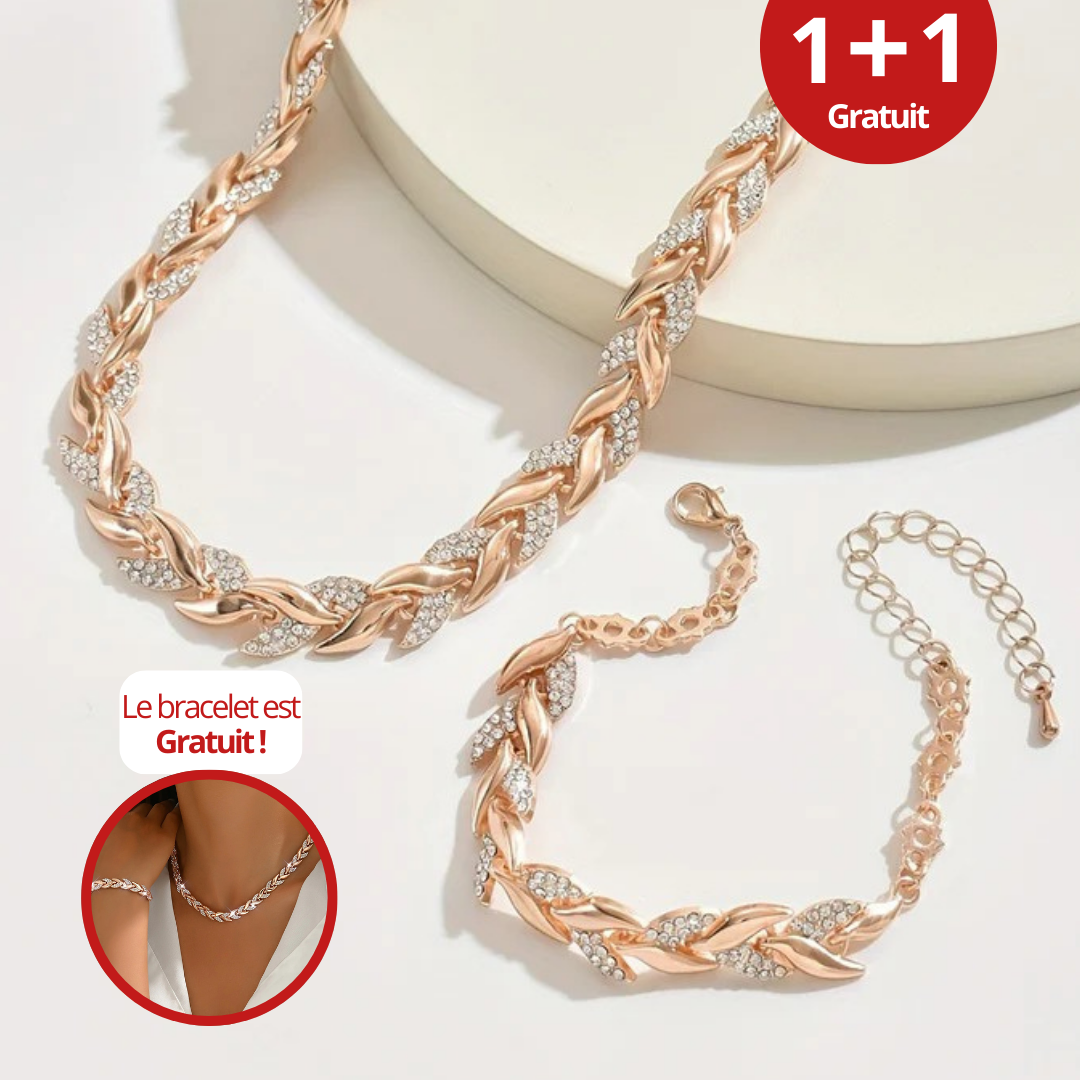 Laluna® | Collier queue de poisson fait main