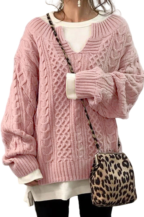 Marine™ | Pull avec col en V