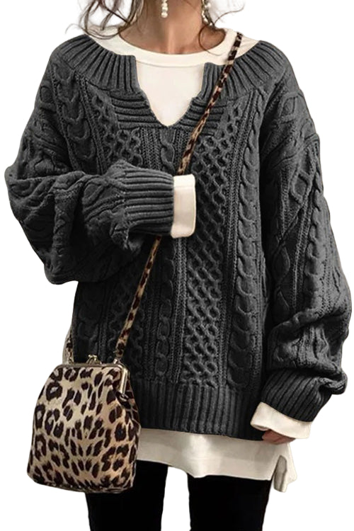 Marine™ | Pull avec col en V