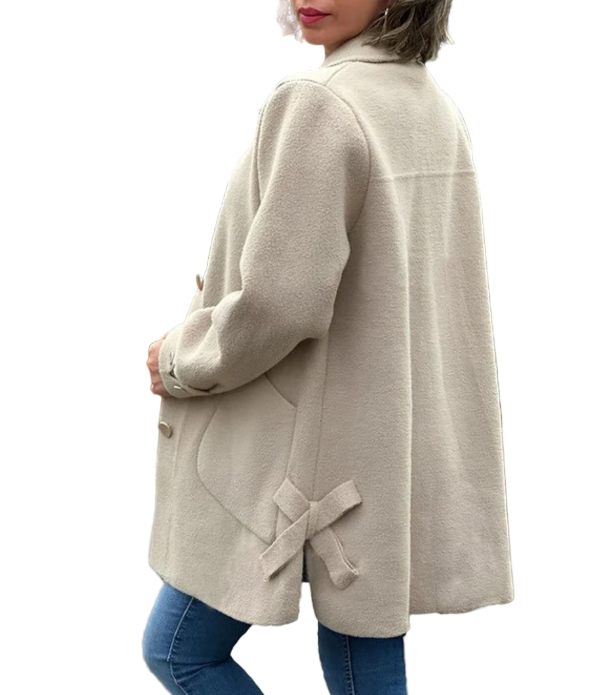 MOANA — Manteau oversize classique à boutons