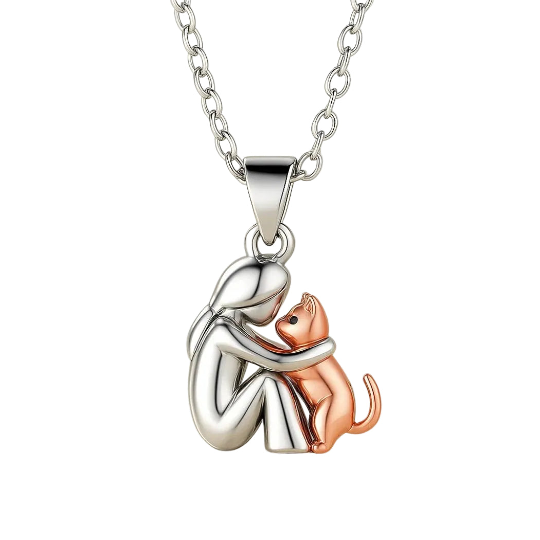 Collier en forme de chat