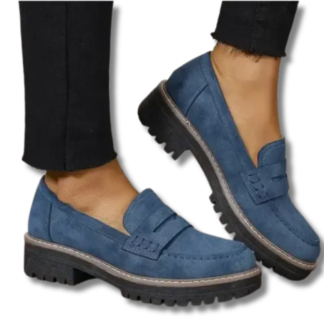 NADIA™ | Mocassins Intemporels en Daim