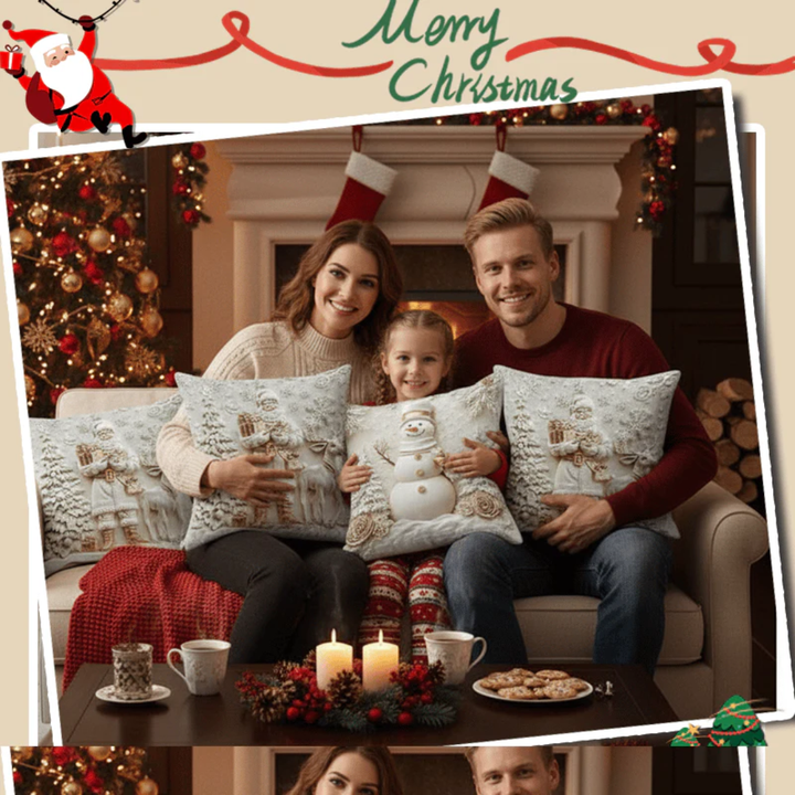 Taie d'oreiller décorative de Noël