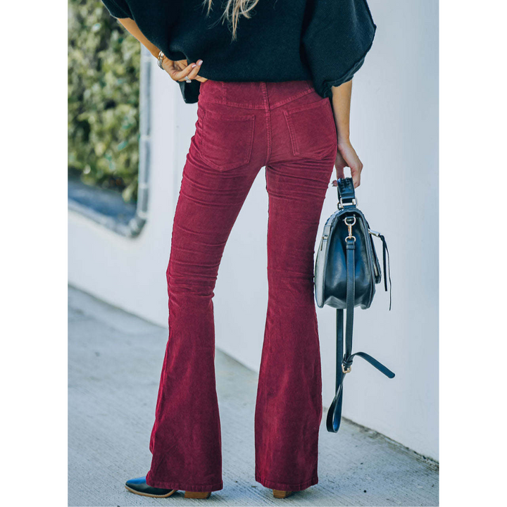 Chloé - Pantalon Flare Velours