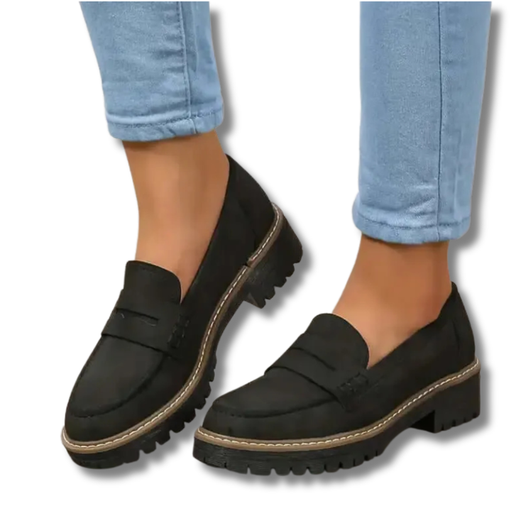 NADIA™ | Mocassins Intemporels en Daim