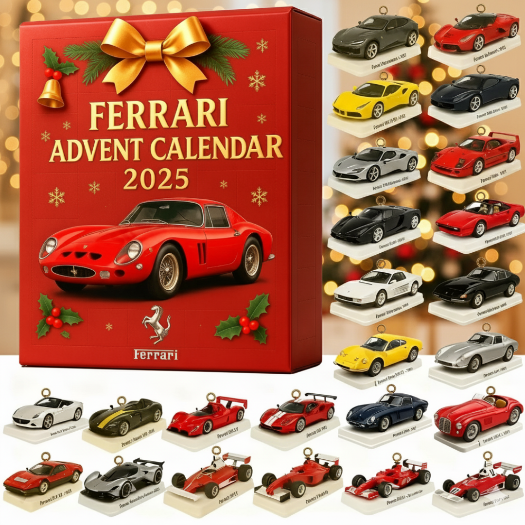 Calendrier de l'Avent Ferrari Racing Legends 2025 – Édition Collector 🏎️