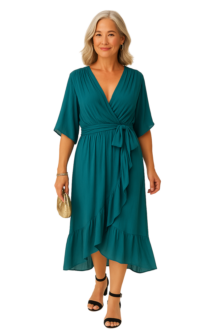 Charlotte - Robe Fluide Élégante