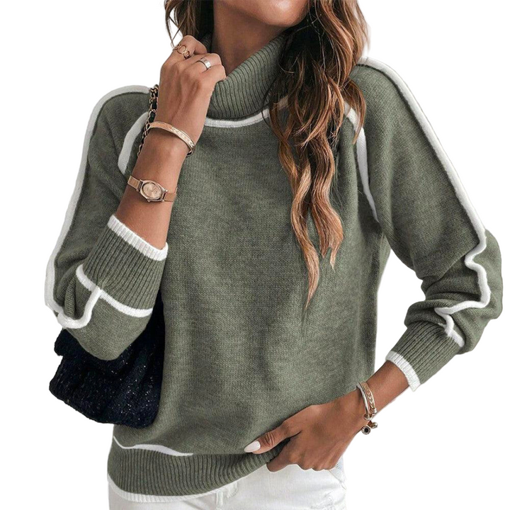 Kaylee - Pull Roulé Élégant