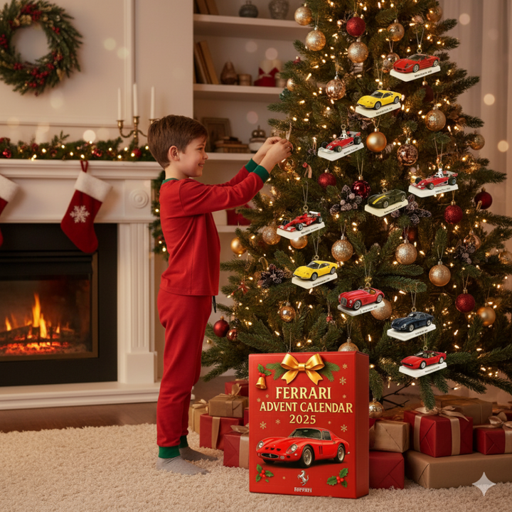 Calendrier de l'Avent Ferrari Racing Legends 2025 – Édition Collector 🏎️