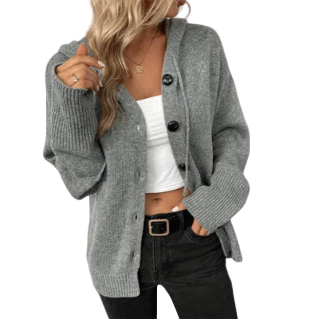 Brittan – Cardigan en Maille à Boutons