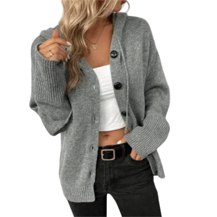 Brittan – Cardigan en Maille à Boutons