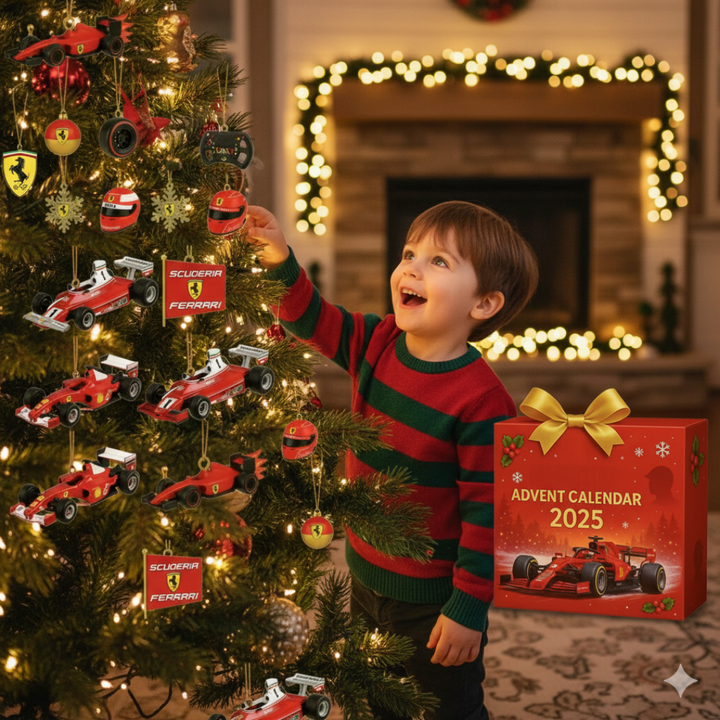 Calendrier de l'Avent Ferrari F1 Legends 2025