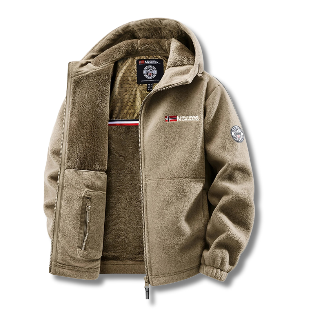 Nathaniel | Veste d'hiver en polaire thermique