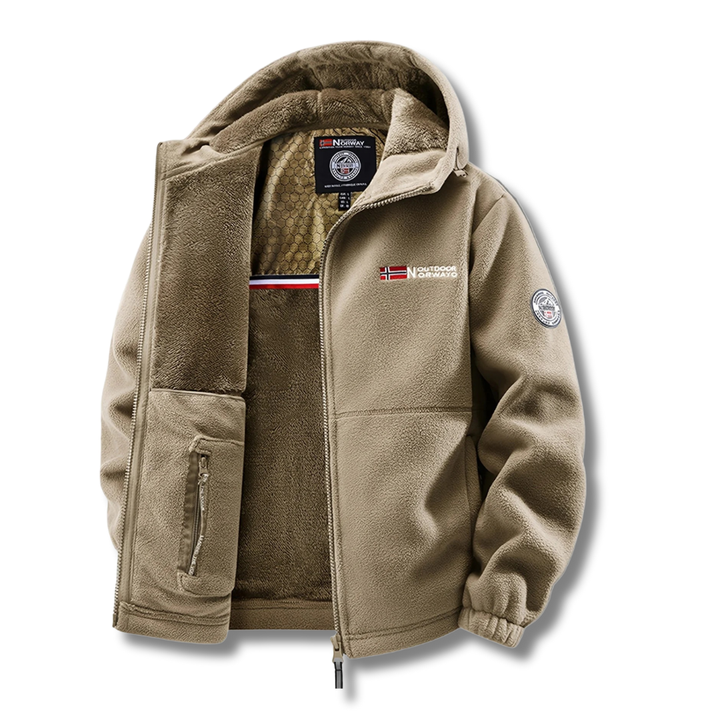 Nathaniel | Veste d'hiver en polaire thermique