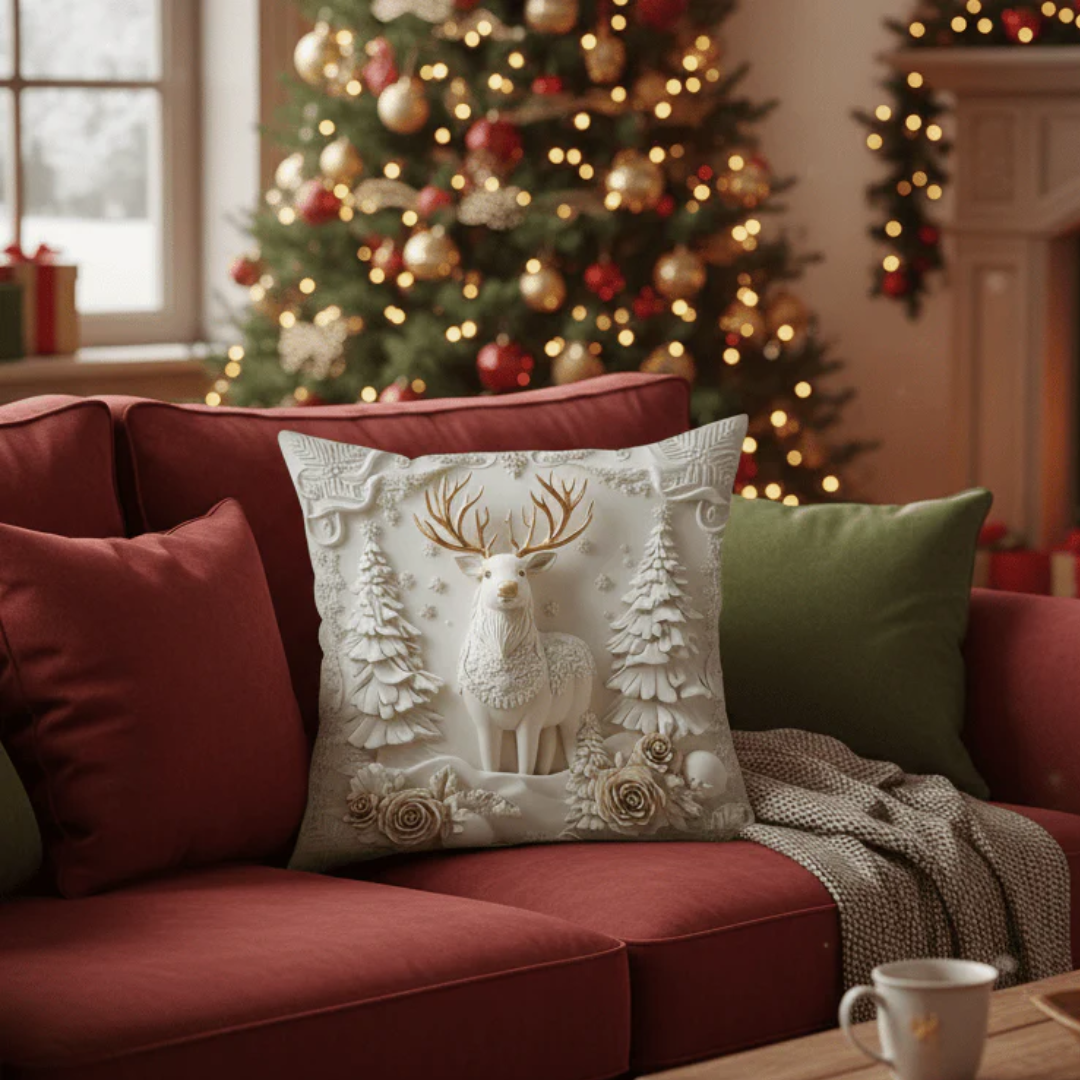 Taie d'oreiller décorative de Noël