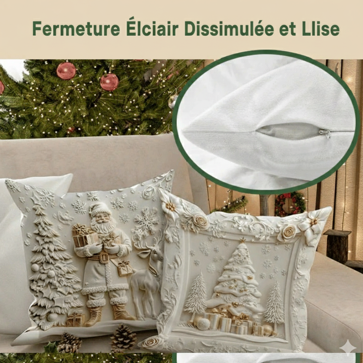 Taie d'oreiller décorative de Noël