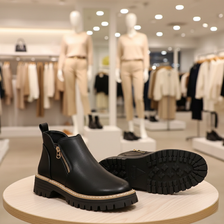 Katrina | Bottes courtes en cuir