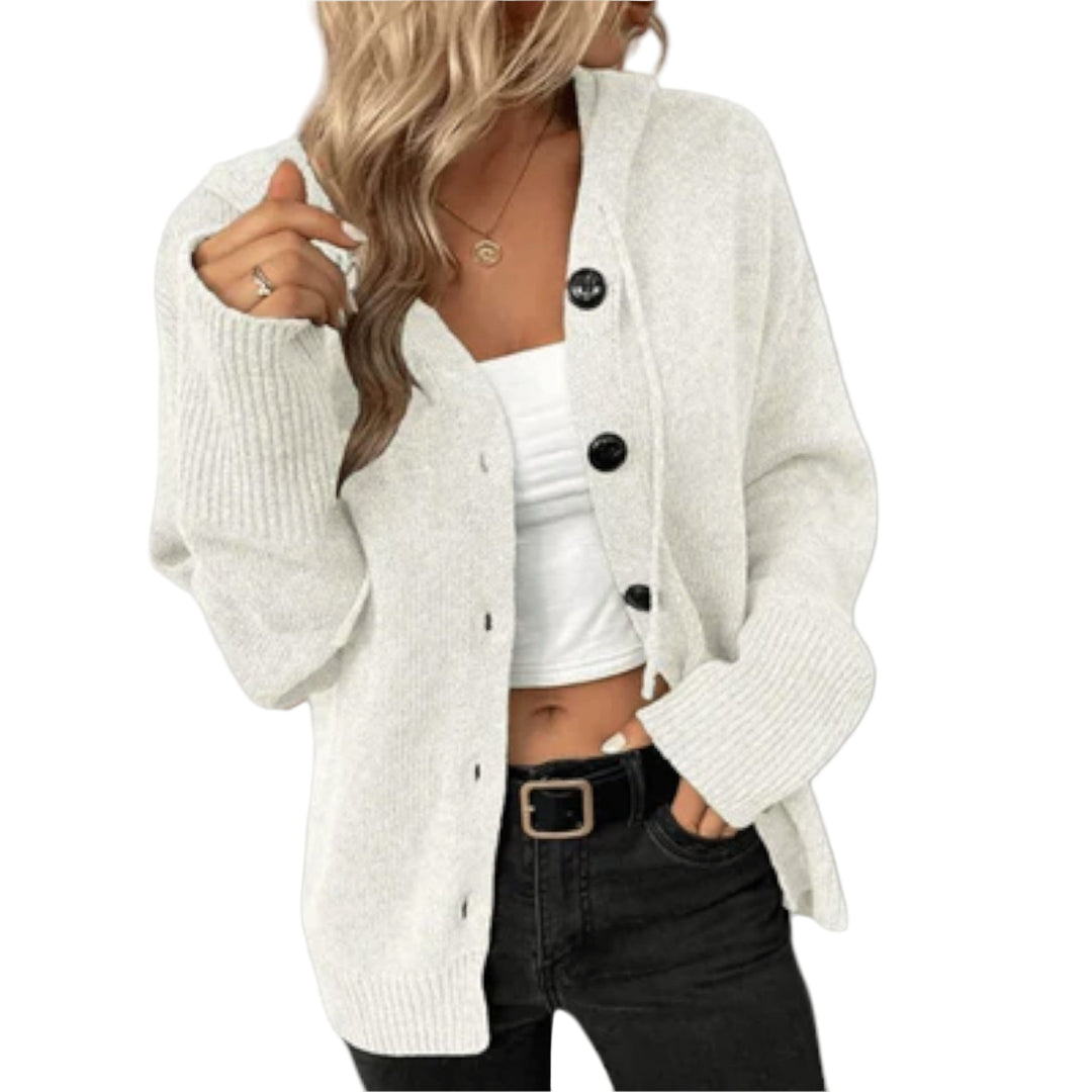 Brittan – Cardigan en Maille à Boutons