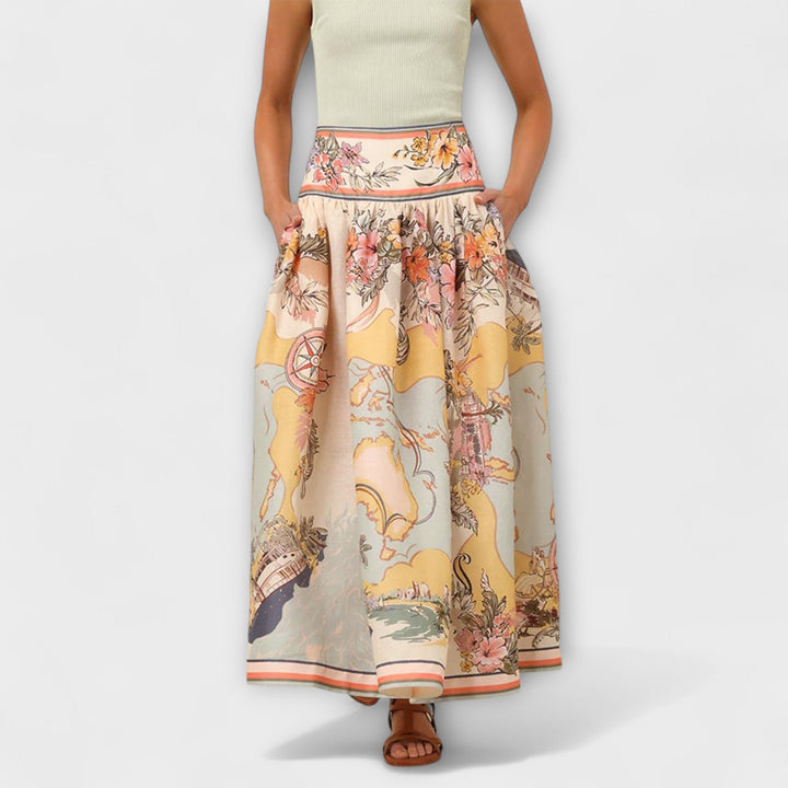 Jessica – Jupe Midi Élégante