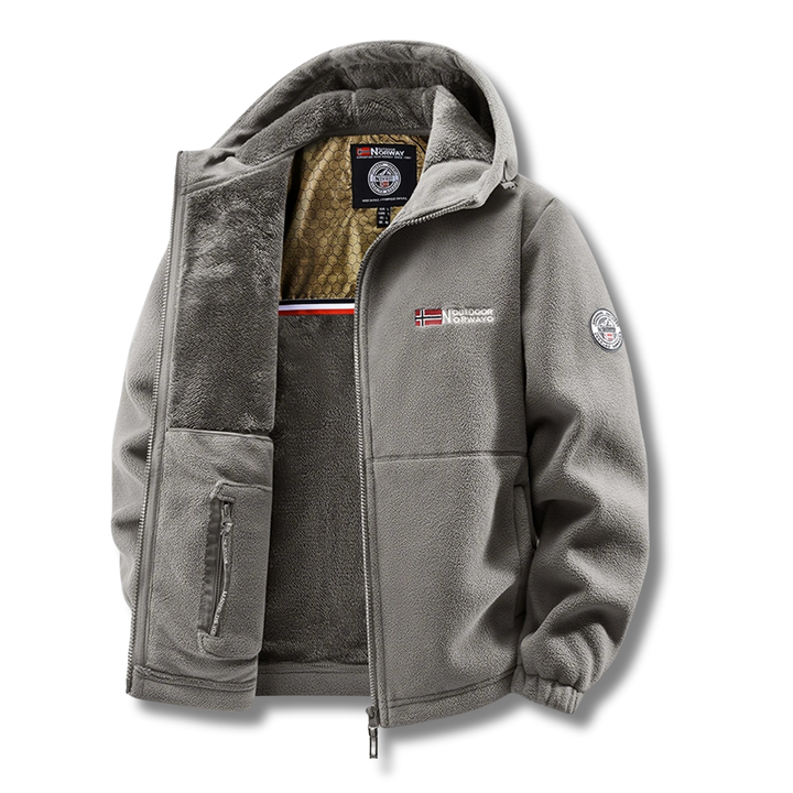 Nathaniel | Veste d'hiver en polaire thermique