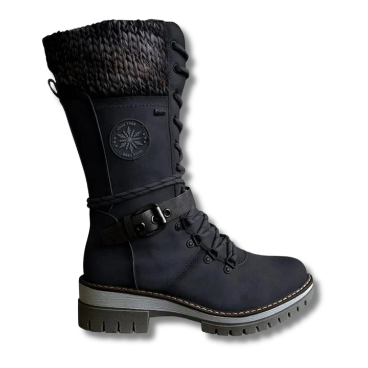 FrostLuxe | Bottes imperméables mi-mollet à lacets