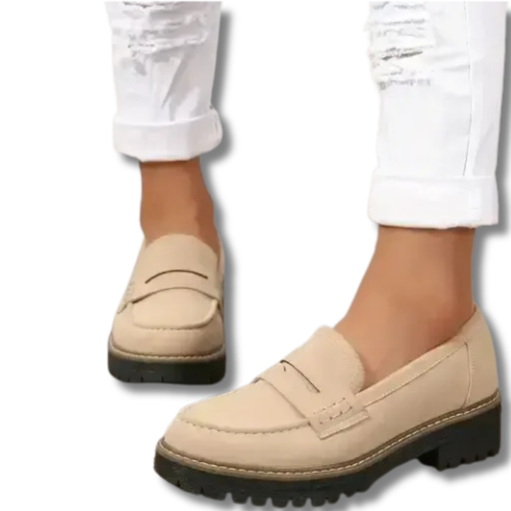 NADIA™ | Mocassins Intemporels en Daim