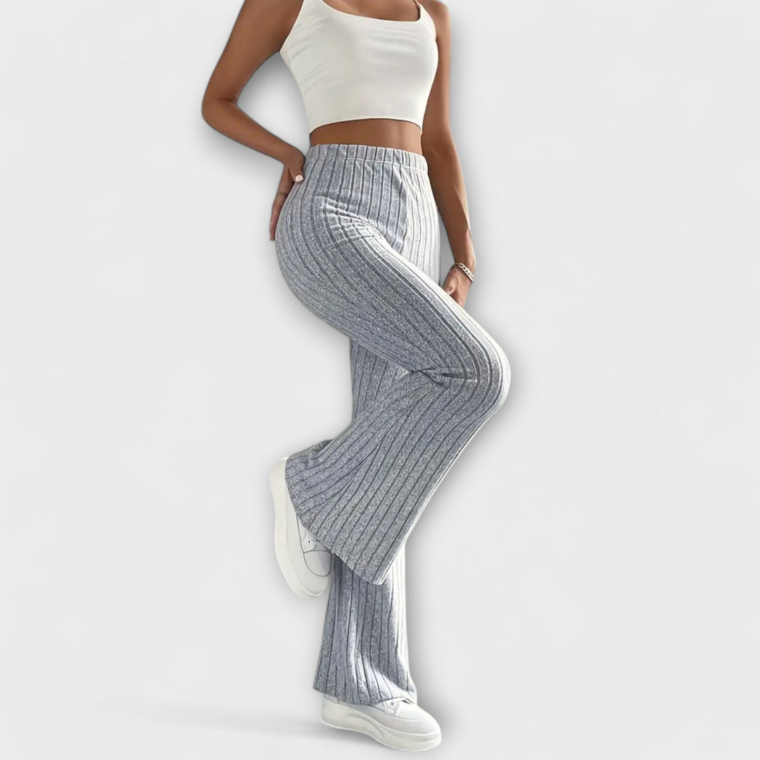 Jennifer – Pantalon Évasé Élégant