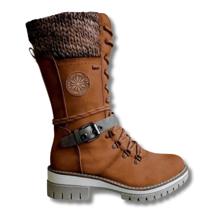 FrostLuxe | Bottes imperméables mi-mollet à lacets