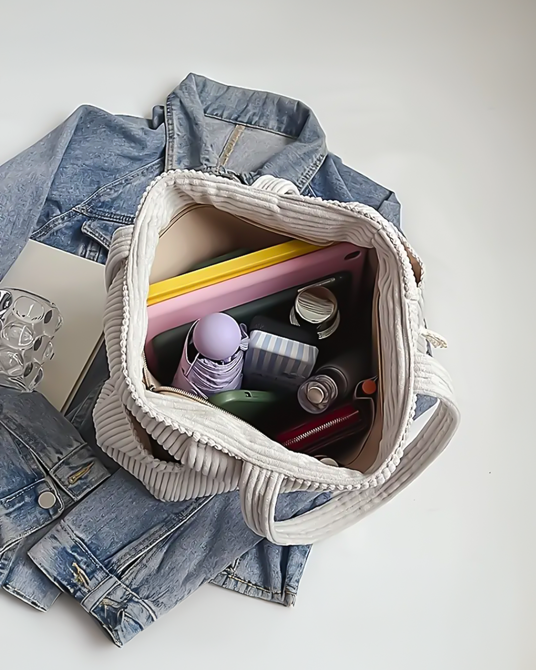 Tilda – Sac Bandoulière Côtelé