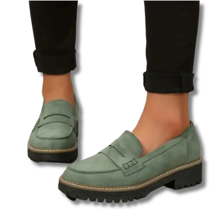 NADIA™ | Mocassins Intemporels en Daim
