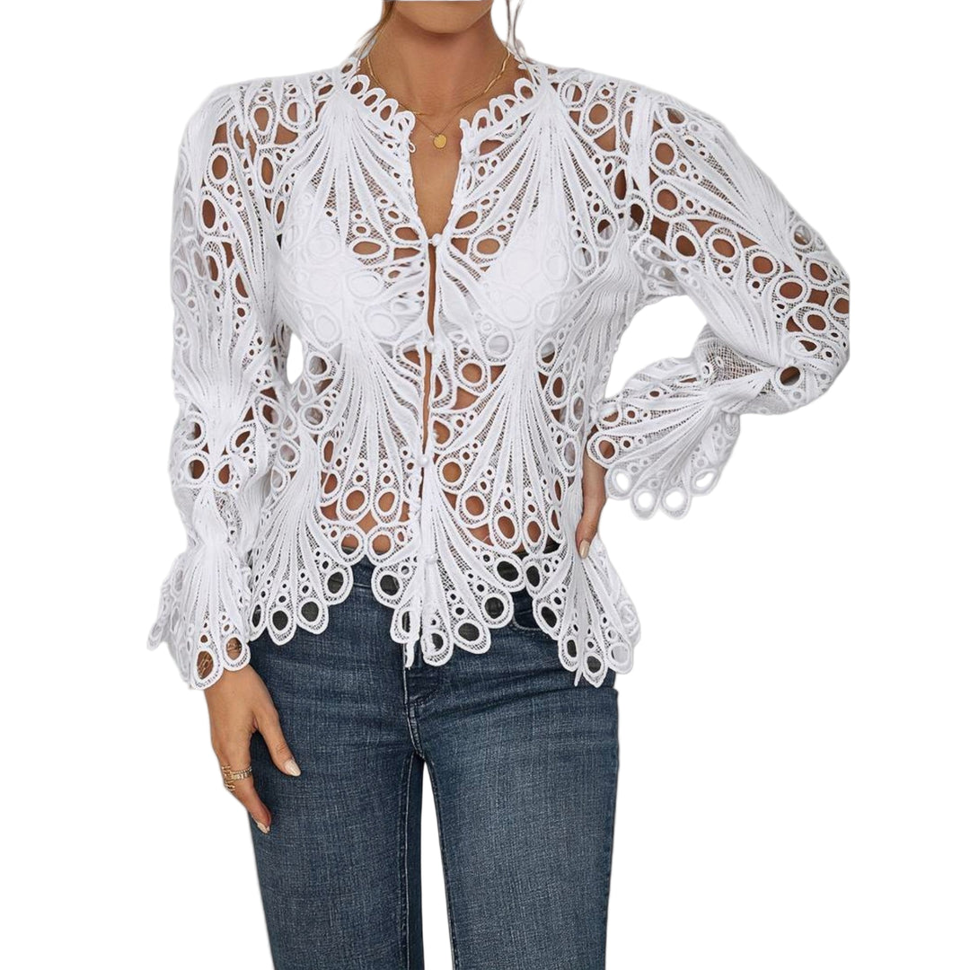 Savannah – Blouse Asymétrique Élégante