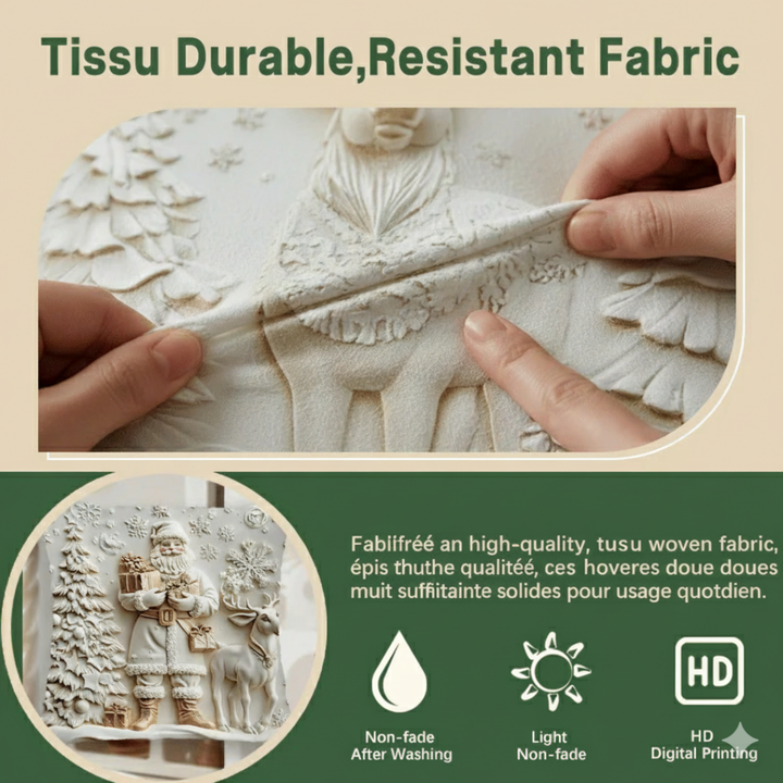 Taie d'oreiller décorative de Noël