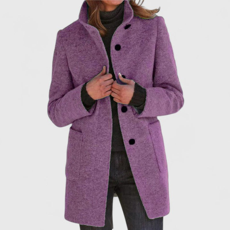 Elena - Manteau Classique Laine