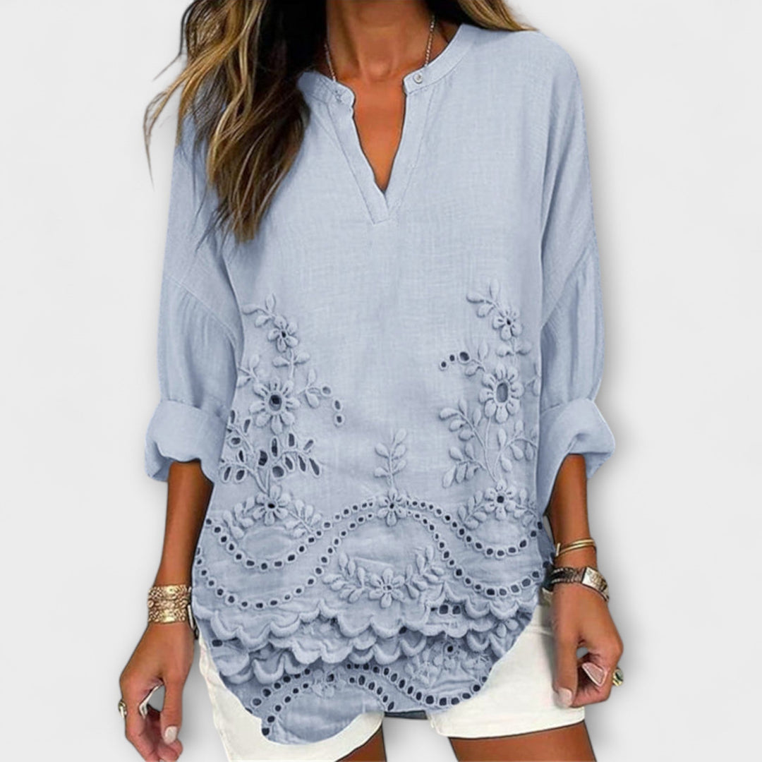 Aria – Top Imprimé Léger