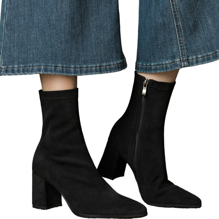 Alora - Bottines En Daim Luxueuses