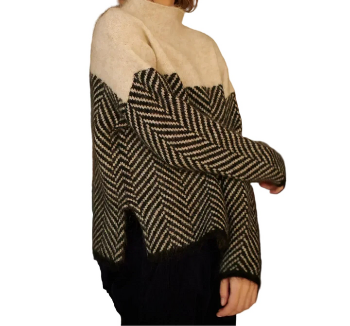 Mira - Pull Torsadé Élégant