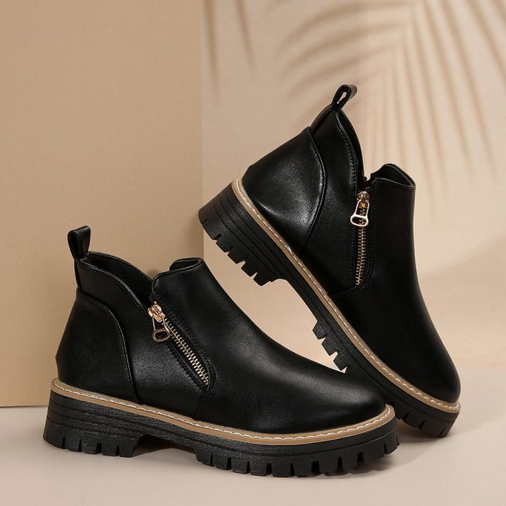 Katrina | Bottes courtes en cuir
