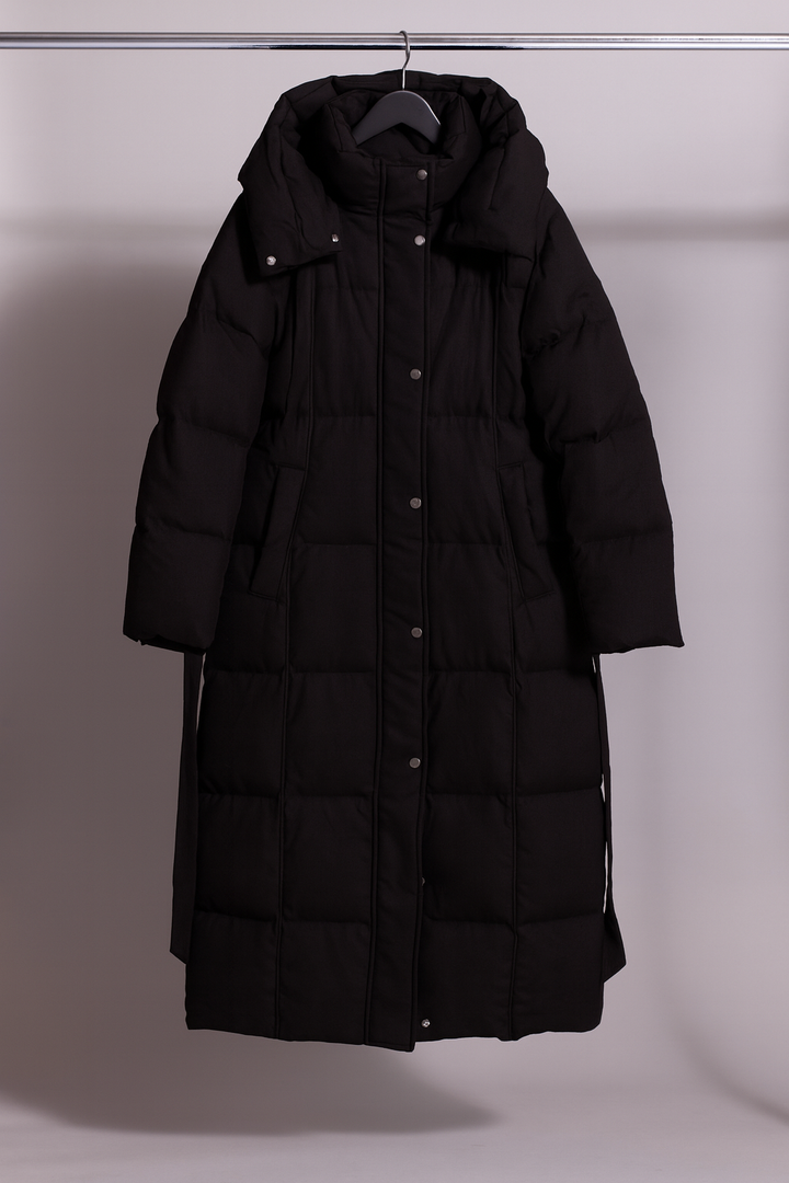 Carmen | Doudoune longue ceinturée