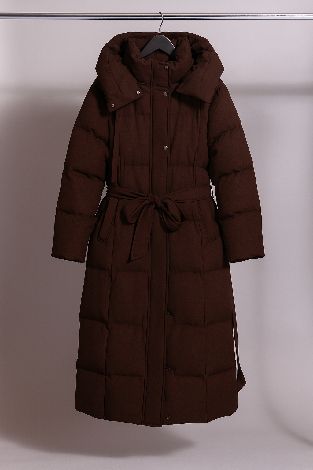 Carmen | Doudoune longue ceinturée