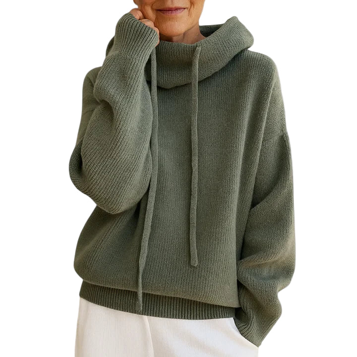 Marie | Sweat à Capuche Tricoté Confortable