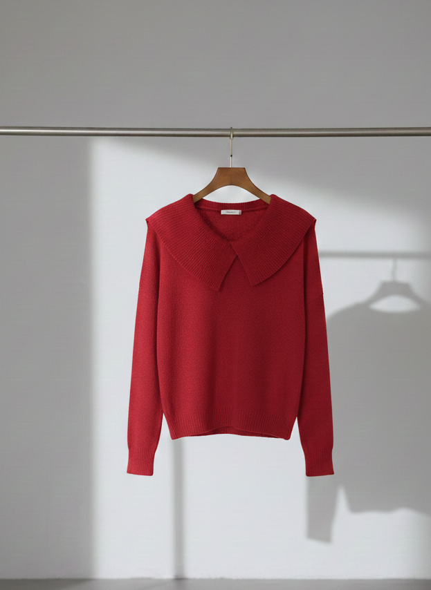 Lucia | Pull chaud à col doux