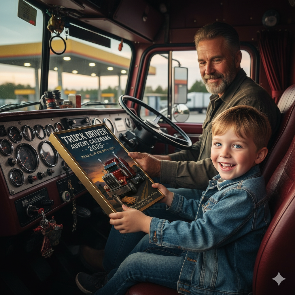 Calendrier de l'Avent 2025 pour les chauffeurs routiers