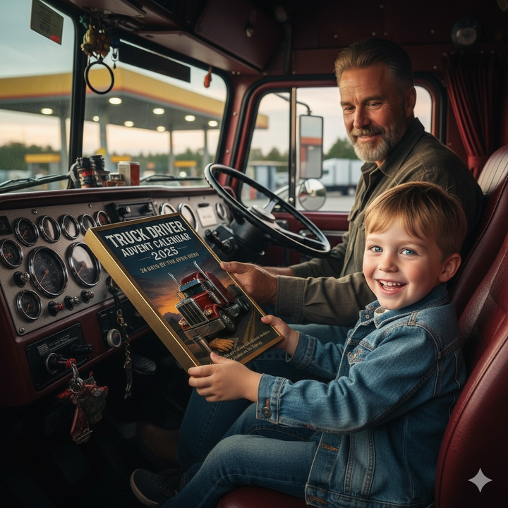 Calendrier de l'Avent 2025 pour les chauffeurs routiers