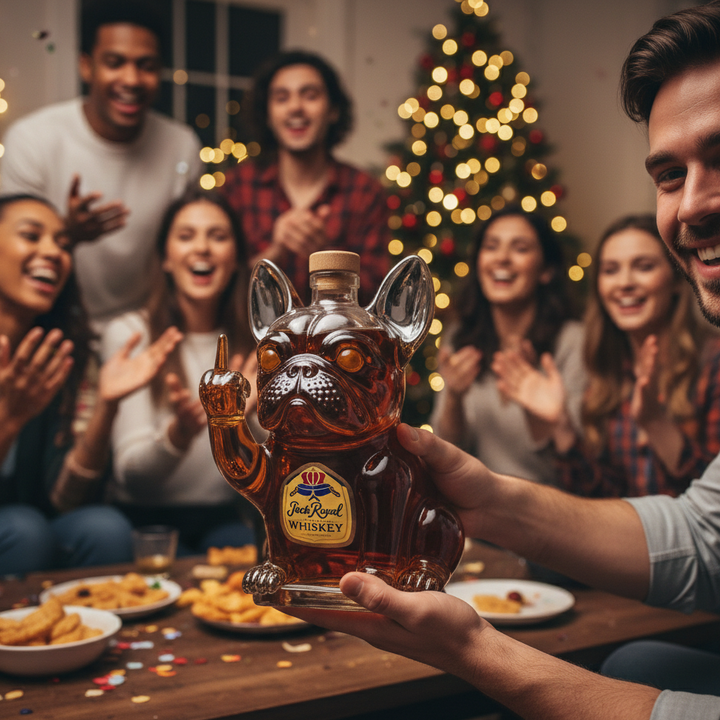 Bouteille de whisky pour chien