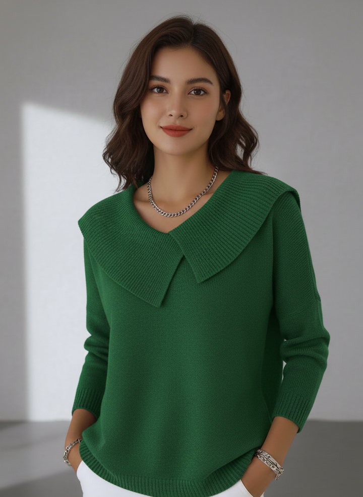 Lucia | Pull chaud à col doux