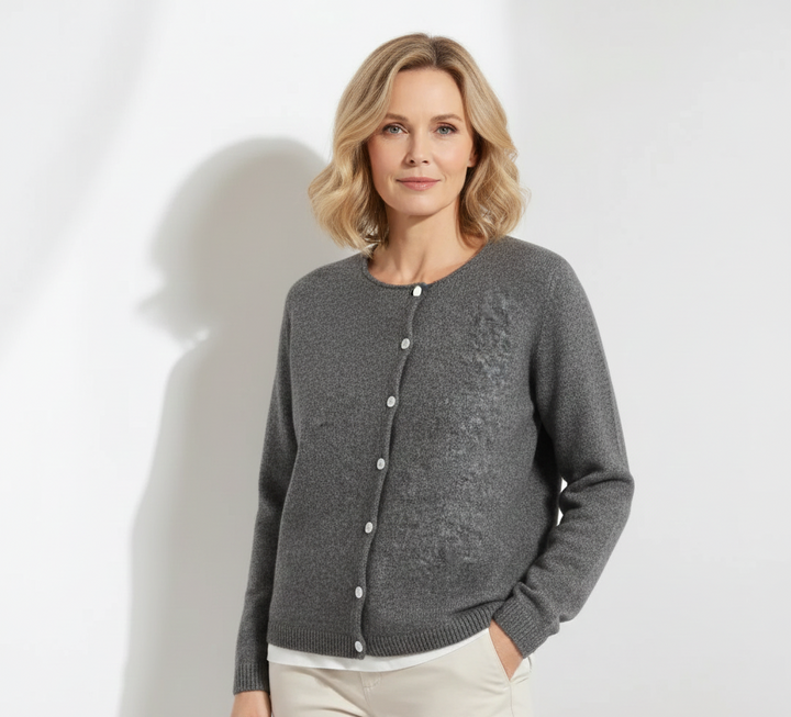 Lova - Élégant Cardigan Boutonné