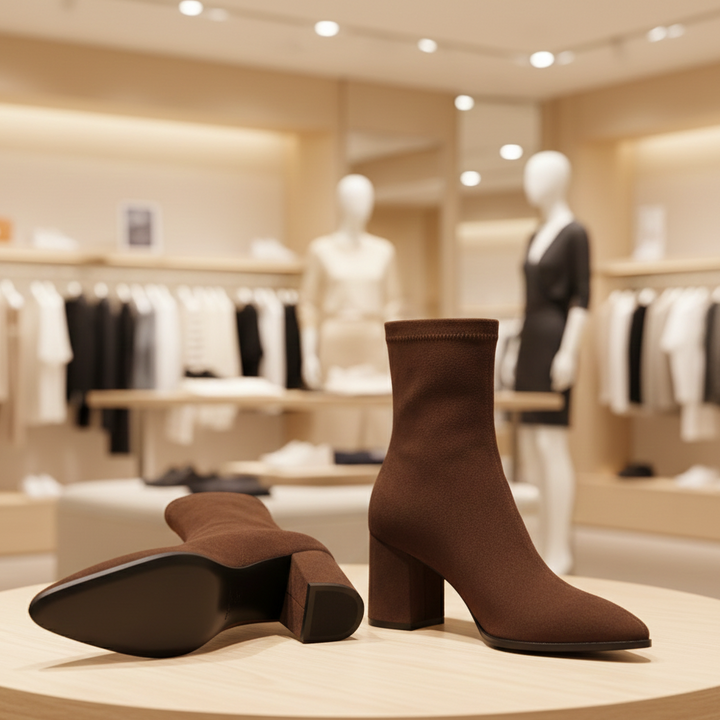 Alora - Bottines En Daim Luxueuses