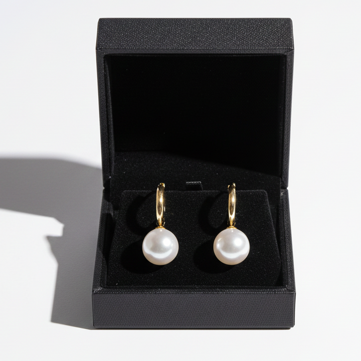 Boucles D’Oreilles Dorées