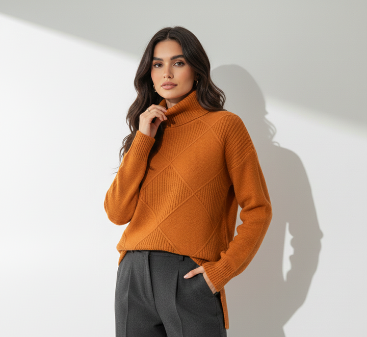 Sofie™ | Pull à col roulé confortable