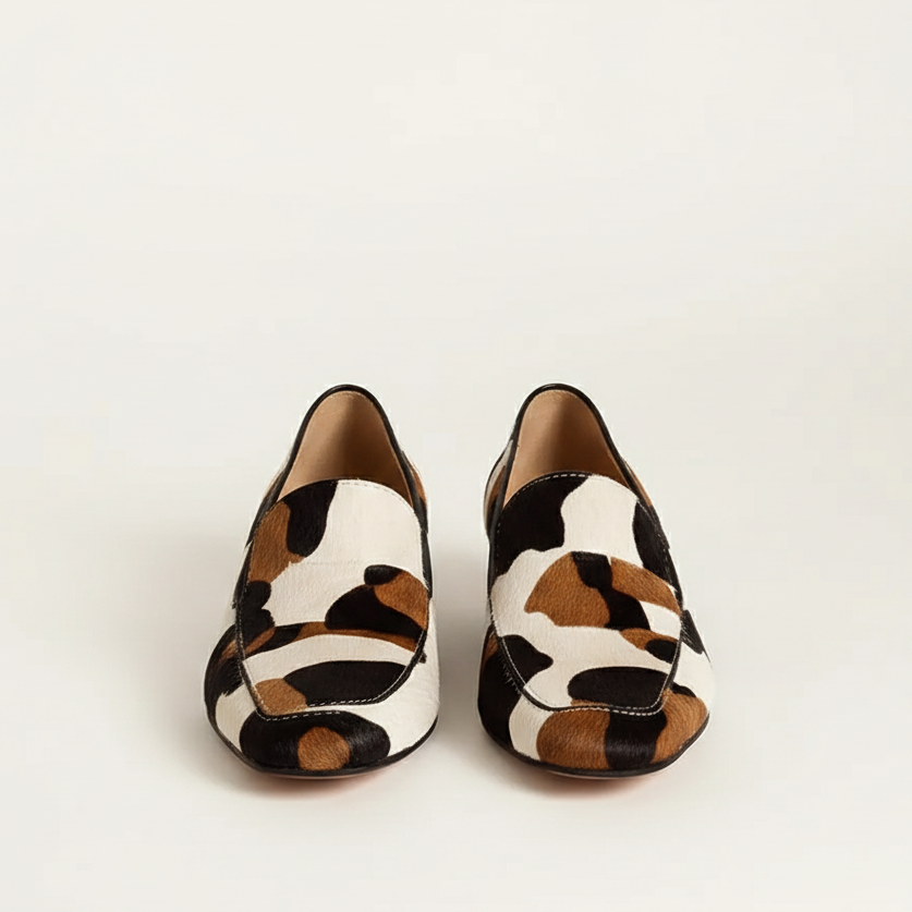 Liora | Mocassin à motif abstrait